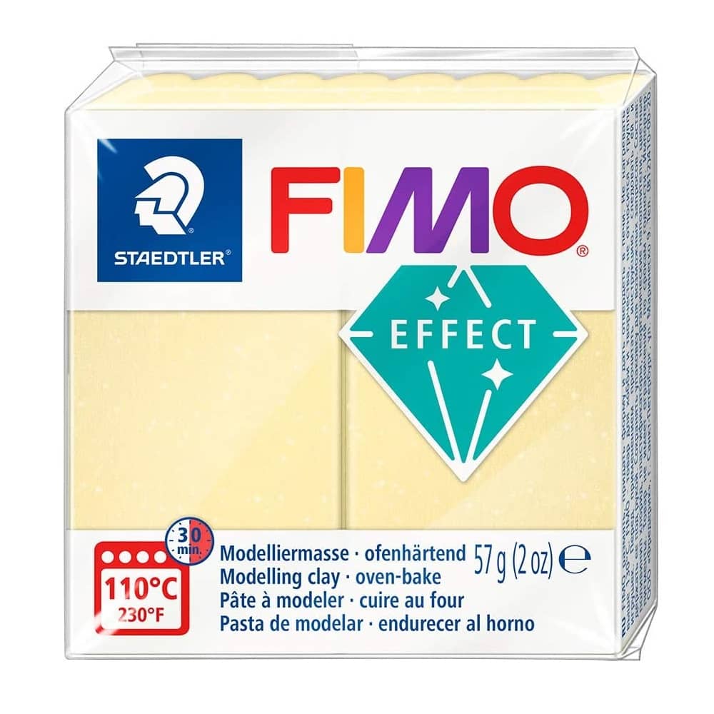 Pasta de modelar arcilla polimerica fimo 57 gr citrina