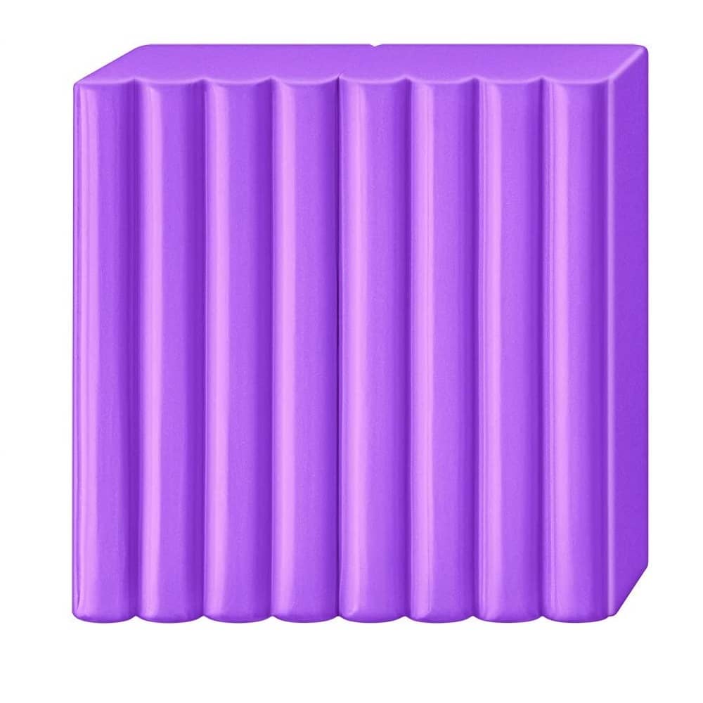 Pasta de modelar arcilla polimerica fimo 57 gr lila translucido