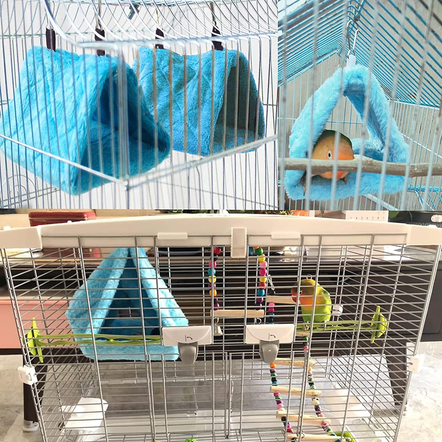 Nido Colgante para pajaros Talla M Gris