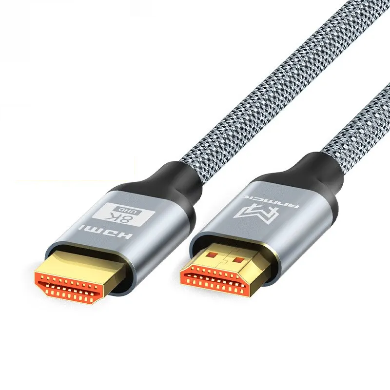 Cable HDMI 2.1 de 8K nylon 3 M Negro