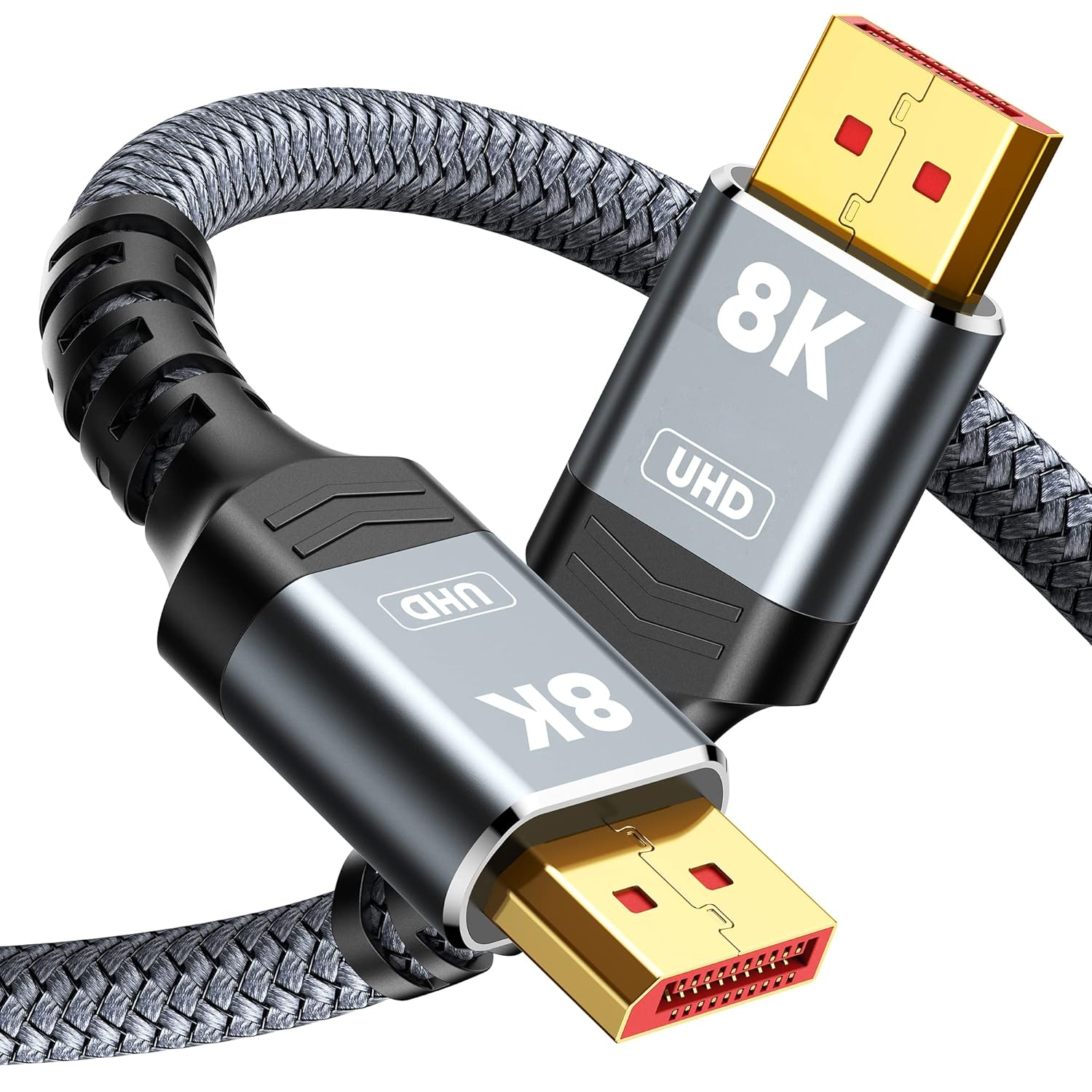 Cable DisplayPort 1.4 Macho 8K DP 1 M Negro