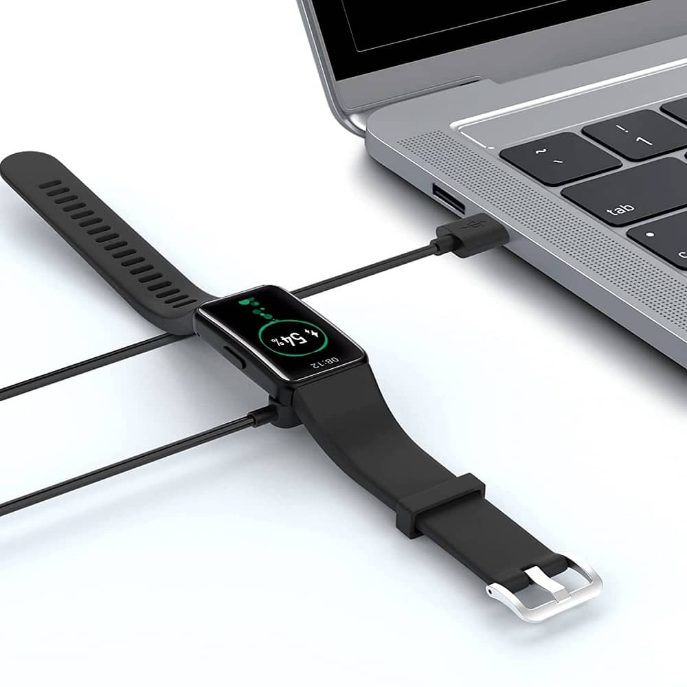 Cable USB carga compatible con Huawei Smartwatch v2 1 M Negro