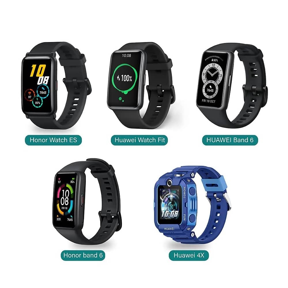 Cable USB carga compatible con Huawei Smartwatch v2 1 M Negro