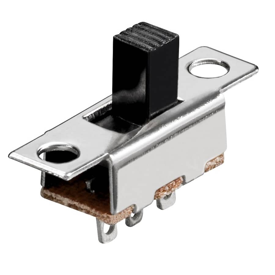 Interruptor Deslizante 3 pin 0.1 A 150V  Gris