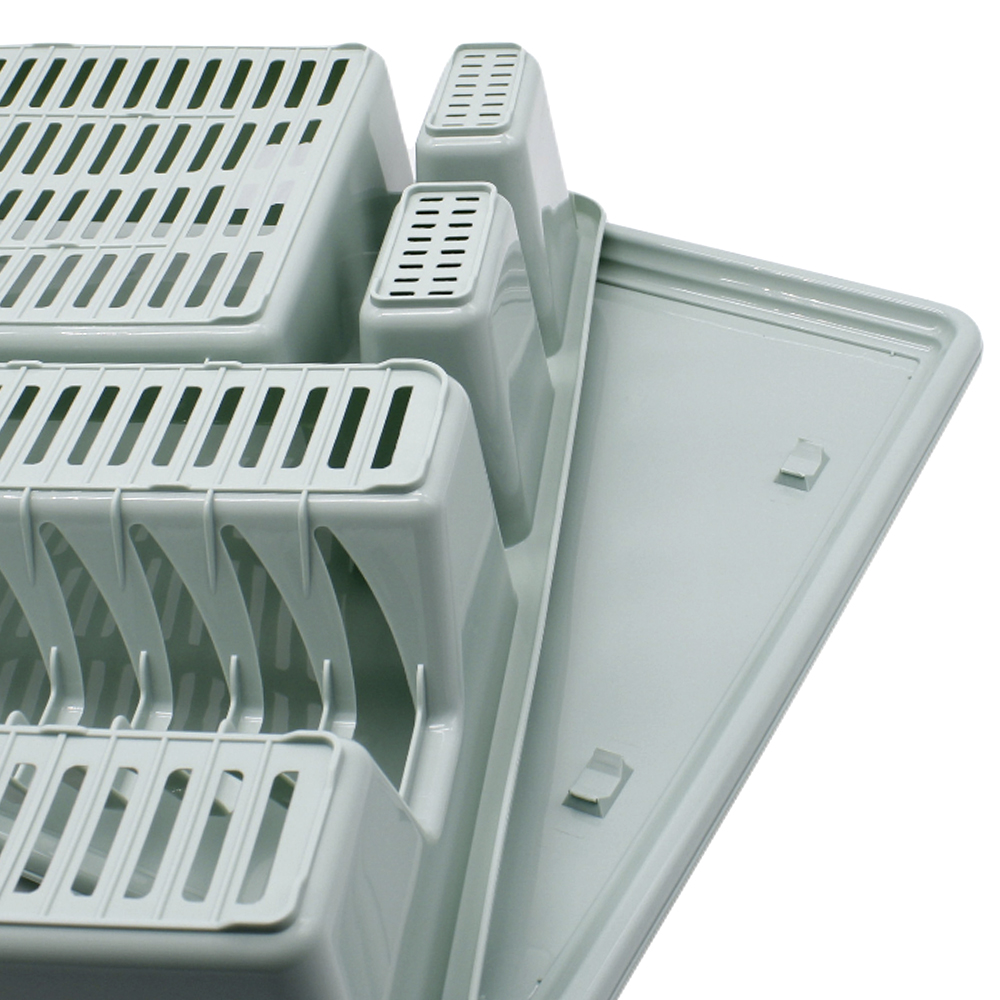 Escurreplato de plastico  Verde claro
