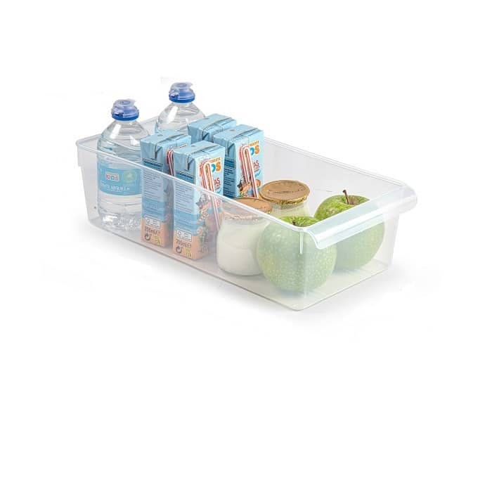 Organizador varios para frigorifico de plastico  Transparente