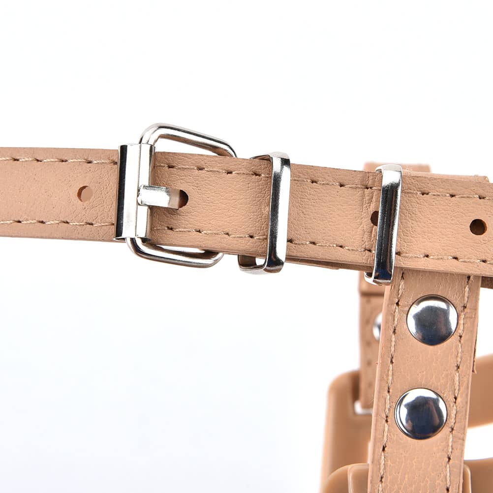 Bozal para perros tipo canasta Talla XL Marron