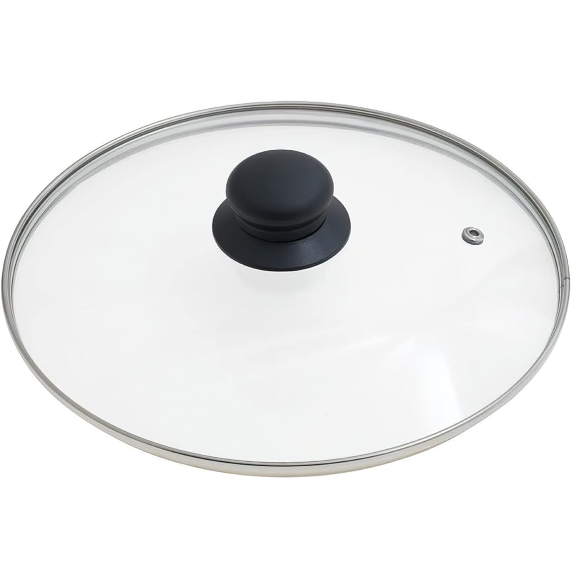 Tapa de cristal para sarten 32 cm Transparente