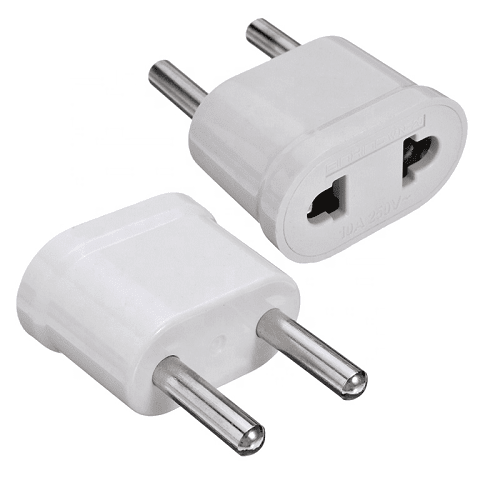 Adaptador Enchufe Europeo a EEUU