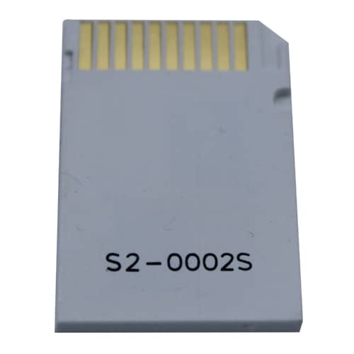 Adaptador micro SD a memory stick pro duo dual  Blanco