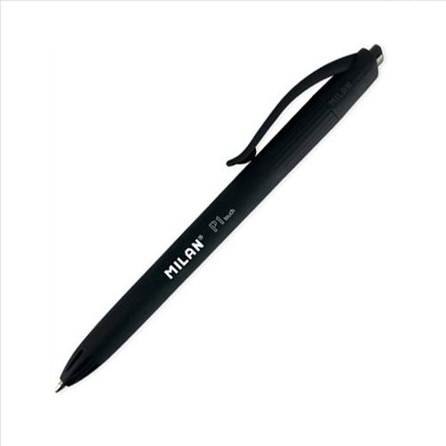 Boligrafo retractil milan P1  Negro