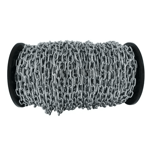 Cadenas zincada de acero 6 mm 17 M Gris