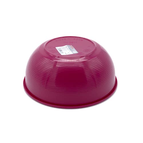 Cuenco de plastico para comida 17 cm Rosa
