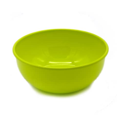 Cuenco de plastico para comida 17 cm Verde