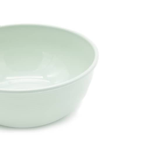 Cuenco de plastico para comida 17 cm Verde claro