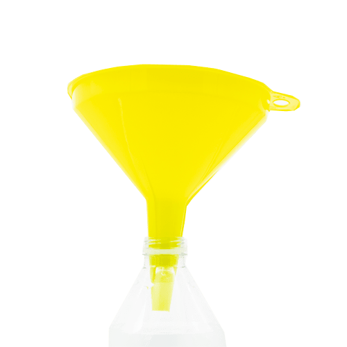 Embudo de plastico 14 cm Verde