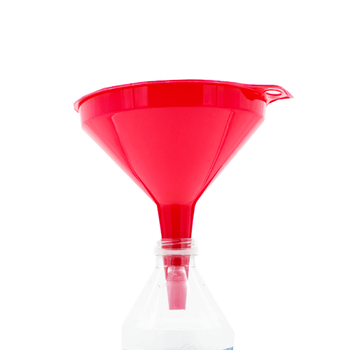 Embudo de plastico 8 cm Rosa