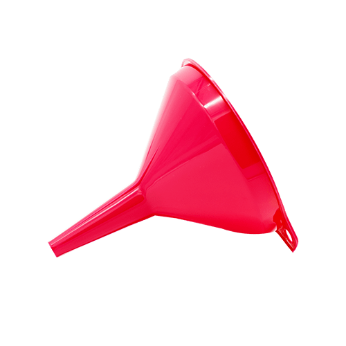 Embudo de plastico 8 cm Rosa