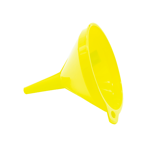 Embudo de plastico 12 cm Verde
