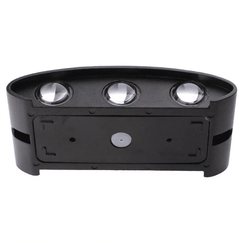 Lampara de pared aplique LED RGB IP20 ovalado  Blanco  6W