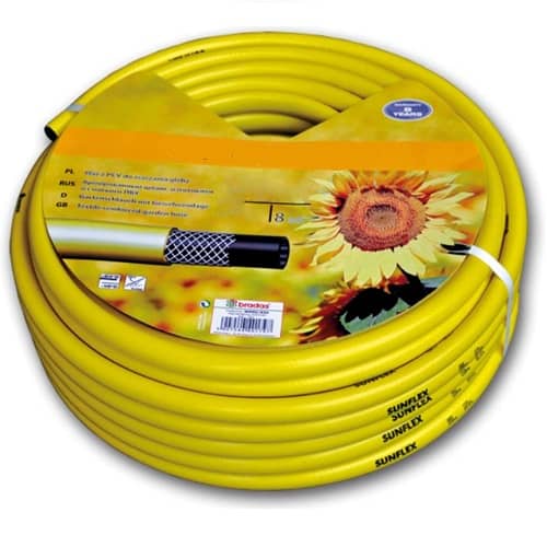 Manguera jardin 15 mm 5/8 pulgadas 10 M Amarillo
