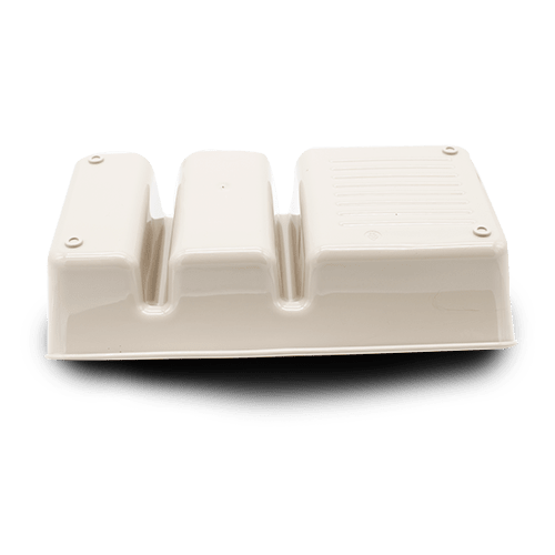 Organizador fregadero estropajero plastico  Beige