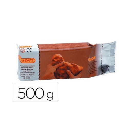 Pasta Jovi para modelar 500 gr Terracota