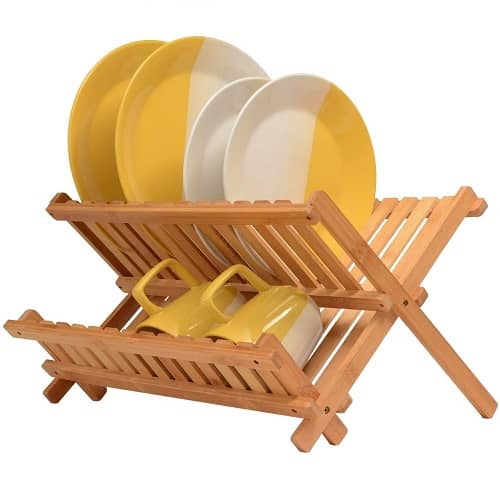 Portaplatos de Bambu para 32 platos 40x30 cm