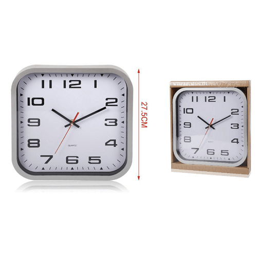 Reloj de pared 27.5 cm  Blanco