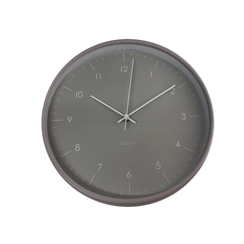 Reloj de pared camden 30 cm  Gris