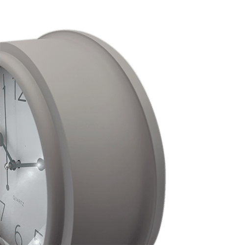 Reloj pared moderno parnell 25 cm  Gris
