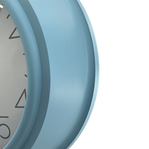 Reloj pared moderno parnell 25 cm  Azul