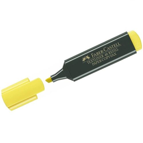 Rotulador Faber-Castell Textliner 48  Amarillo