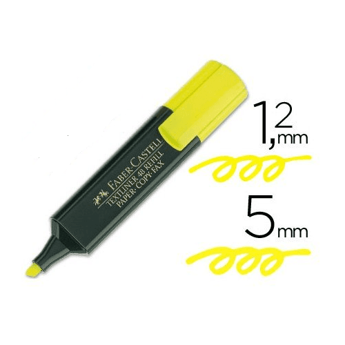 Rotulador Faber-Castell Textliner 48  Amarillo