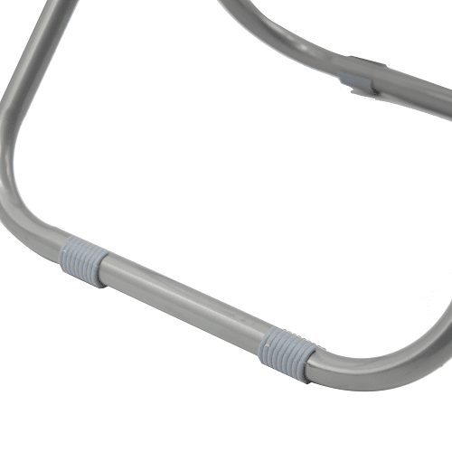 Taburete plegable sin respaldo  Gris