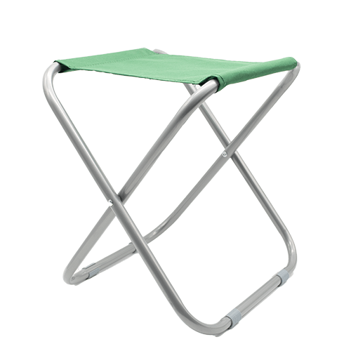 Taburete plegable sin respaldo  Verde