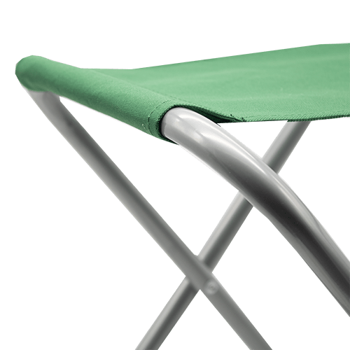 Taburete plegable sin respaldo  Verde