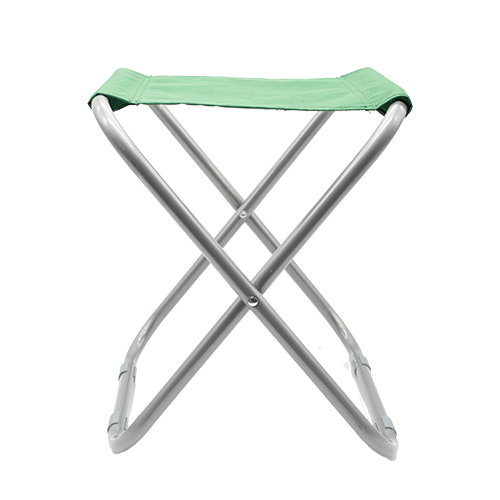 Taburete plegable sin respaldo  Verde