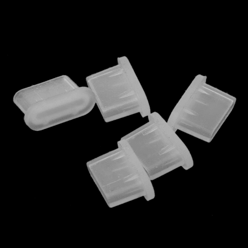 Tapon anti-polvo para puerto USB (10ud/bolsa)  Blanco