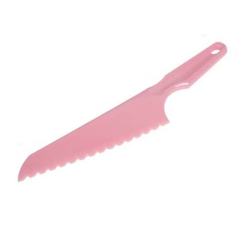 Cuchillo cocina plastico 30 cm  Multicolor