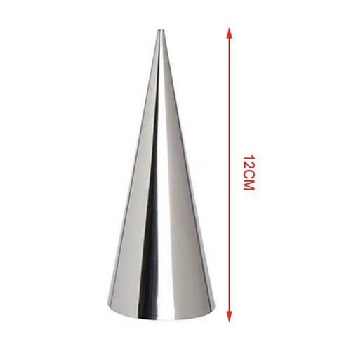 Boquilla reposteria redonda 12 cm (3 uds)  Gris