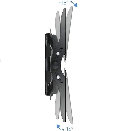 Soporte TV fijo inclinable pared de 37 a 70 pulgadas  Negro