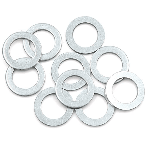 Arandela plana M12 diametro interior (10 uds) 12 mm Gris