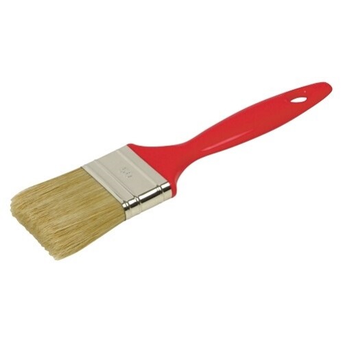 Paletina pintura doble cerda 100 mm Rojo
