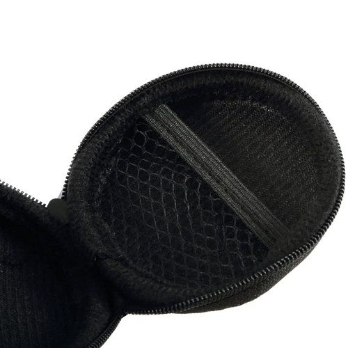 Funda Universal para Auriculares de viaje  Negro