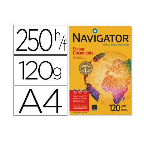 Papel fotocopiadora Navigator Universal 120gr Din A4 Blanco
