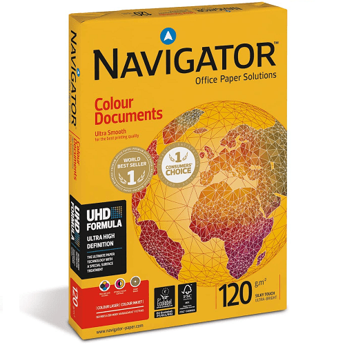 Papel fotocopiadora Navigator Universal 120gr Din A4 Blanco