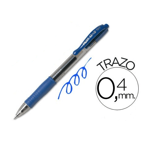 Pack 3 boligrafos Pilot ot G-2 blister  Multicolor
