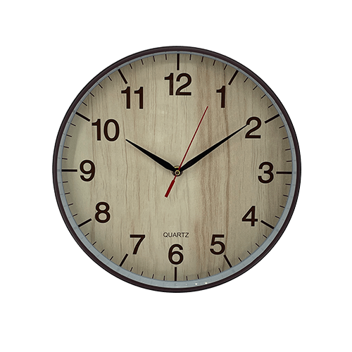 Reloj de pared vintage estilo madera 30 cm