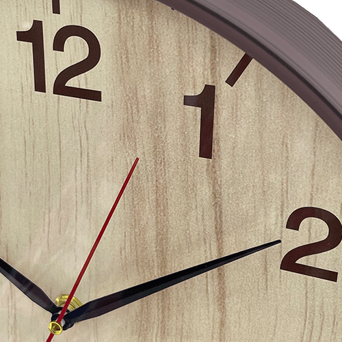 Reloj de pared vintage estilo madera 30 cm